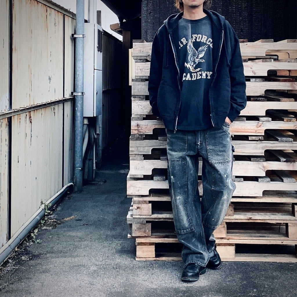 DUCK PAINTER PANTS AGED #AGED BLACK [BW252-DPP] - cocorozashi 三重