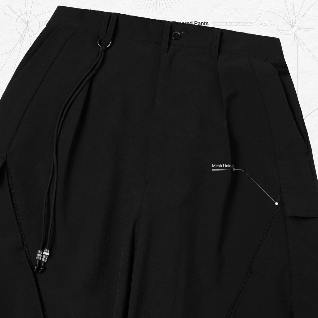 P-7S 「WindShear」 Utility Tapered Pants #SHADOW [GOOPI-24SS-JUN-01]