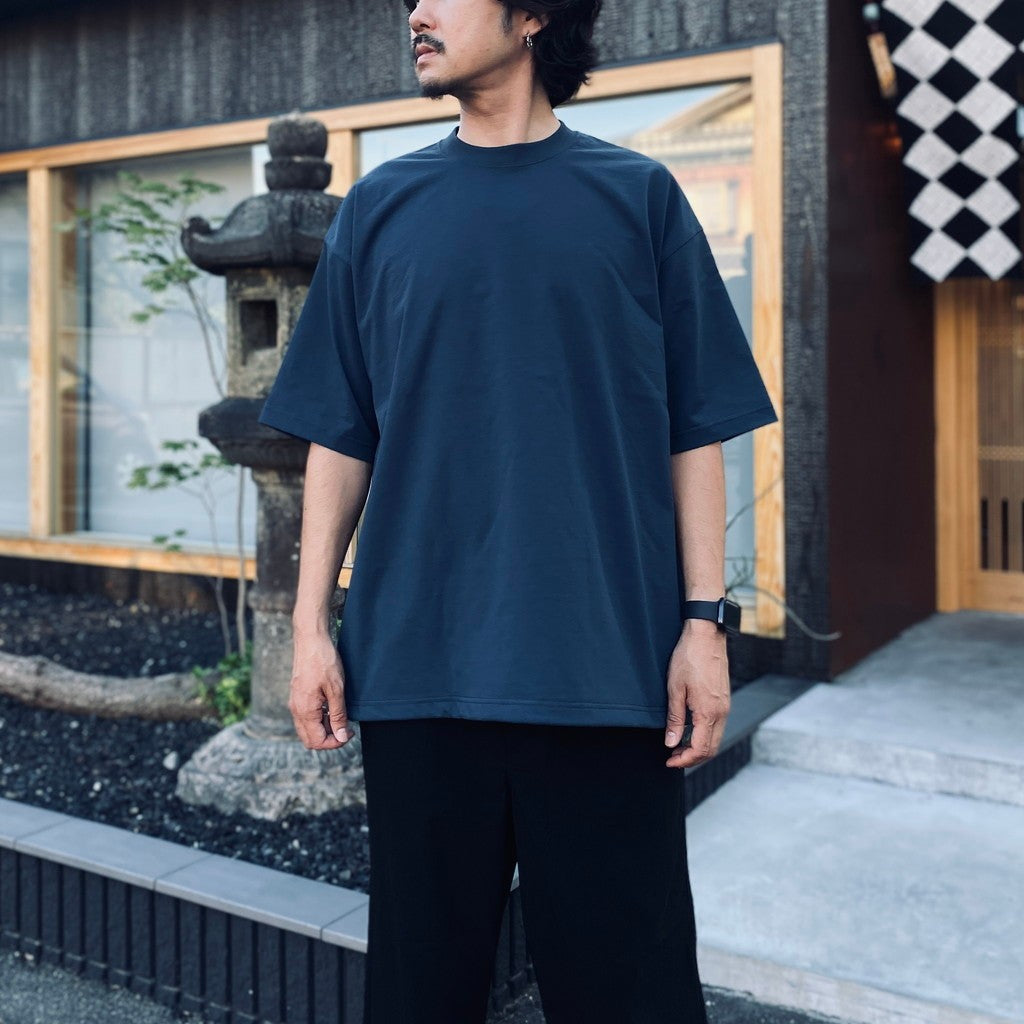 TECH DRAWSTRING TEE S/S #NAVY [BE-32026W]