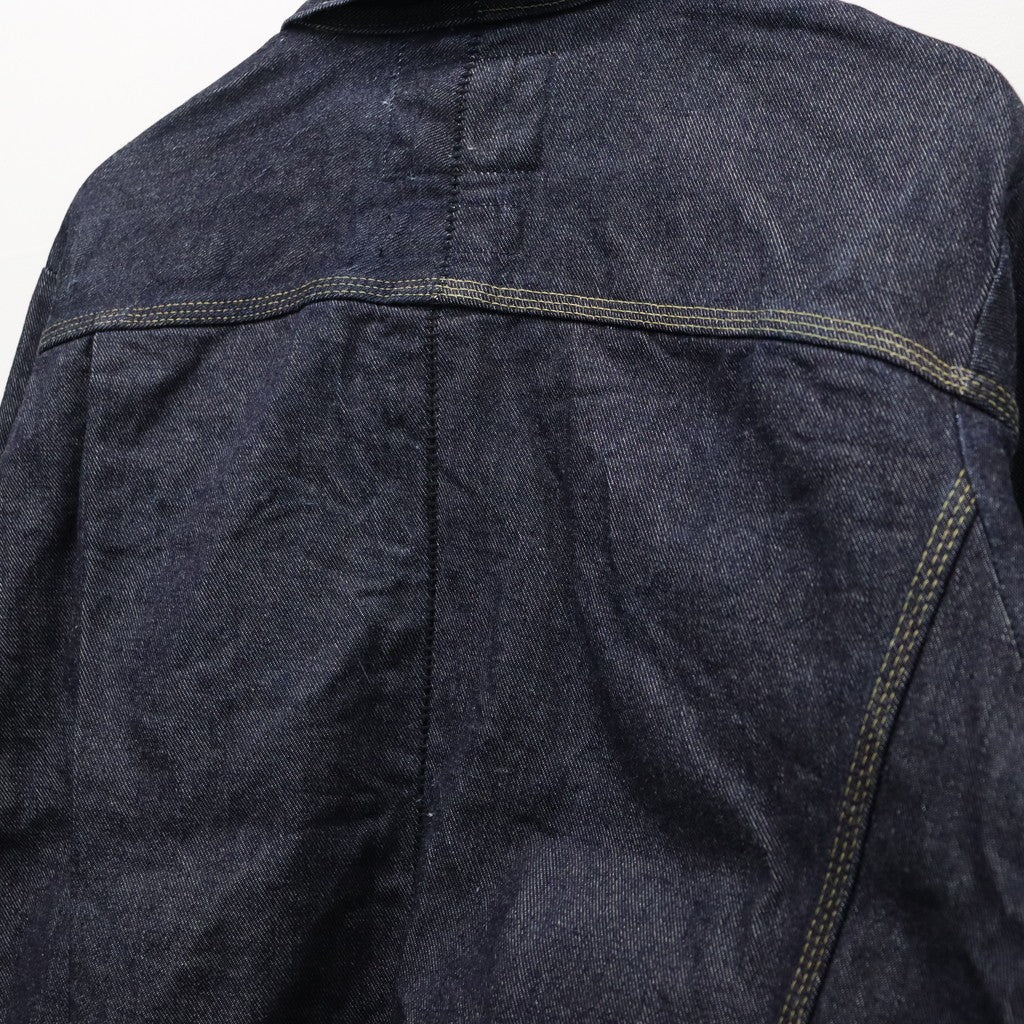 Deconstructed Denim Tracker(KOJIMA) #INDIGO [M-P3-LO5]