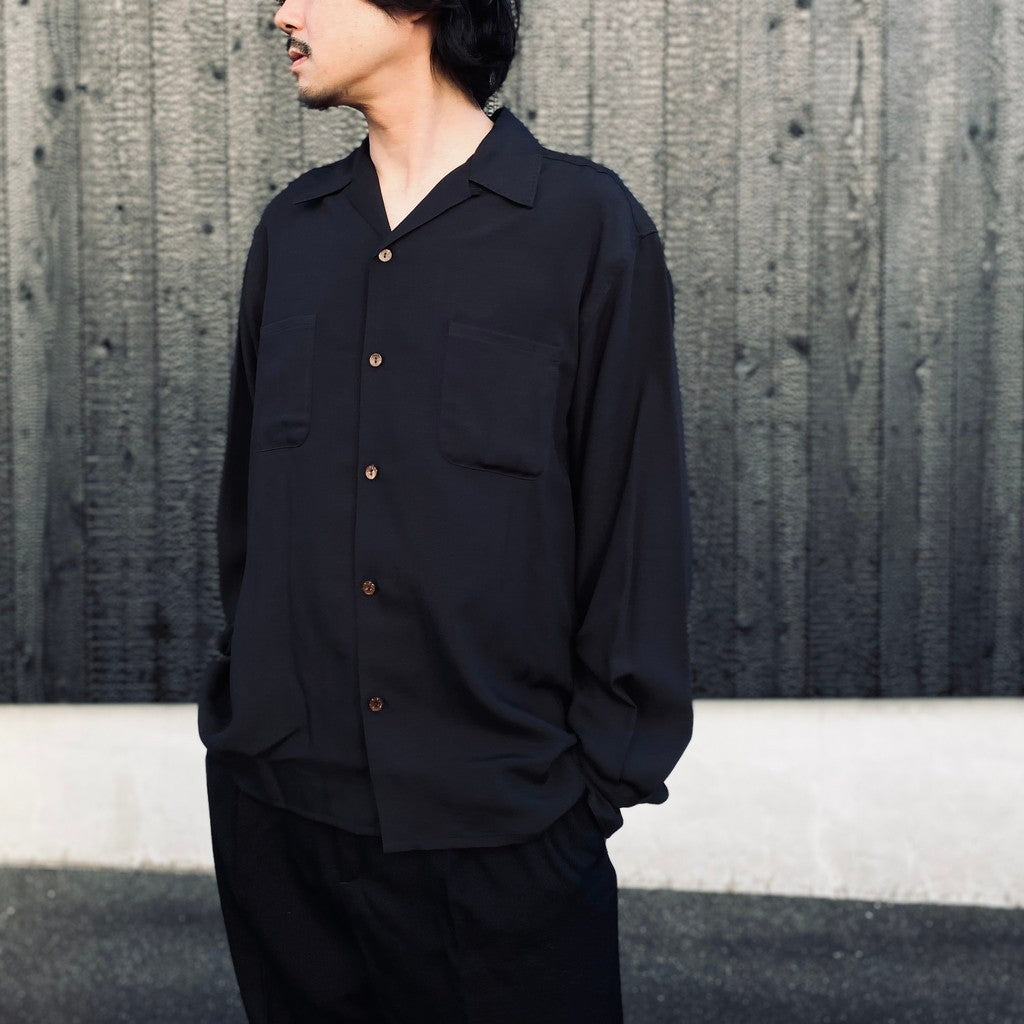 50'S SHIRT L/S ( TYPE-1 ) #CHARCOAL [26FW-WMS-OC03]