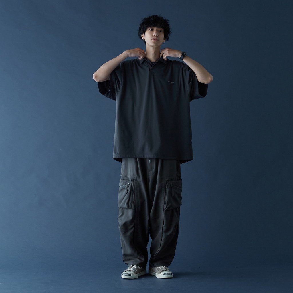 「GNV-07」柔光箱 Polo 衫 #Asphalt [GOOPi-22SS-JUN-01]