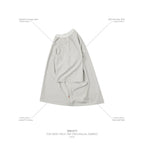 "WR-01T" 全新科技T卹（防水）#奶油色 [GOOPI-25SS-APR-01]