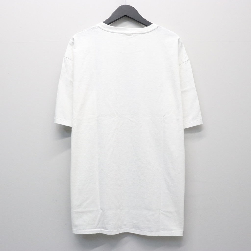 WASHED HEAVY WEIGHT CREW NECK T-SHIRT ( TYPE-3 ) #WHITE [26SS-WMT-WT04]