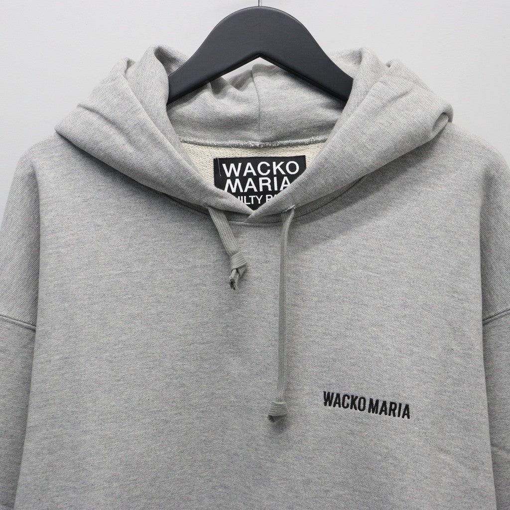 HEAVY WEIGHT PULLOVER HOODED SWEAT SHIRT #GRAY [25FWE-WMC-SS02]_