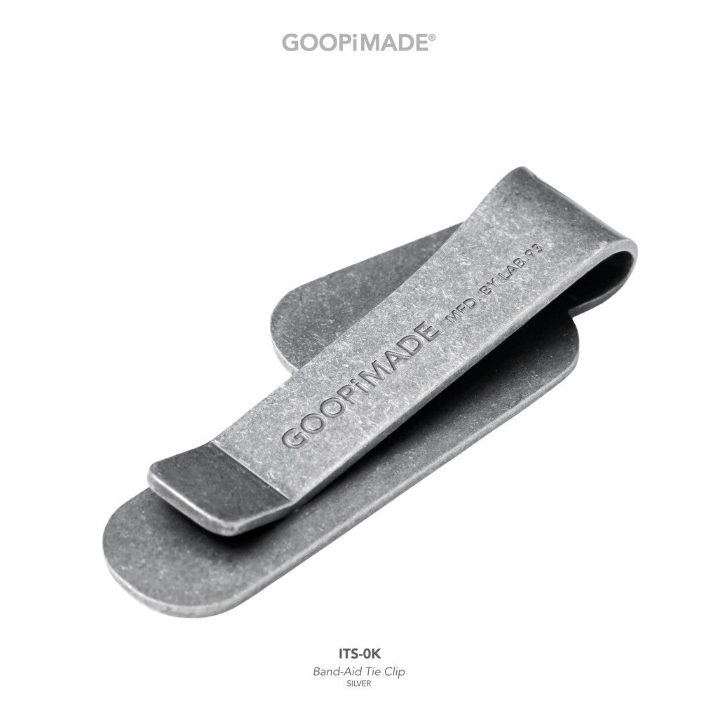 ITS-0K Band-Aid Tie Clip #Silver [GOOPI-26SS-MAY-03]