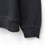 LIGHT FLEECE CREWNECK SWEATSHIRT #BLACK 999 [RCCMSS711A-002246G]