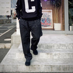 NIKOLA PAINTER 牛仔布 #黑色 [25SS-B03]