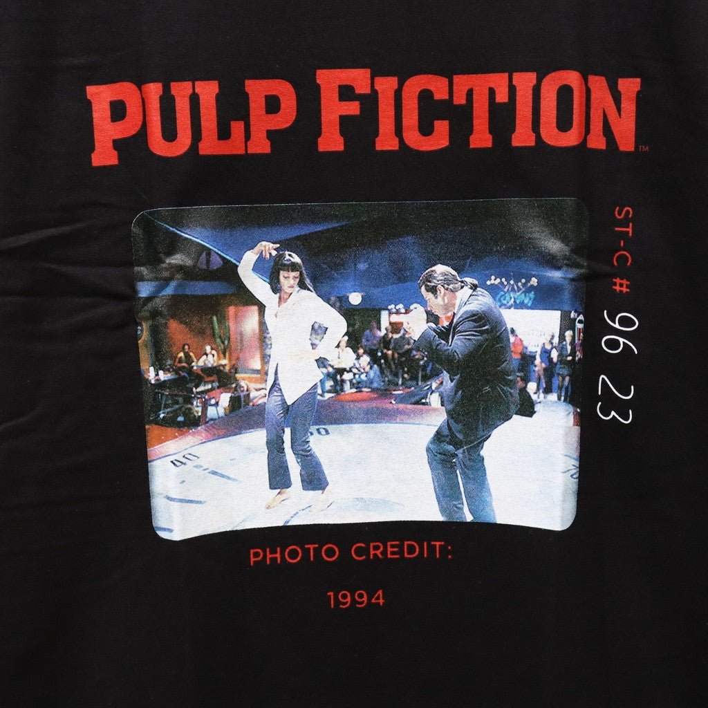 PULP FICTION | CREW NECK T-SHIRT (TYPE-4) #BLACK [PF-WM-TEE06]