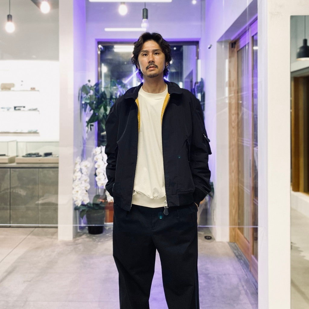 Reversible Flight Jacket #Black [SD25F-JK05]