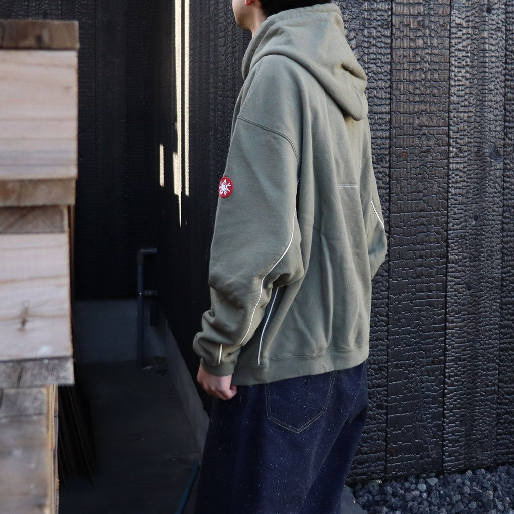SOLID LOOSE HOODY #GREEN [CES28CS13]