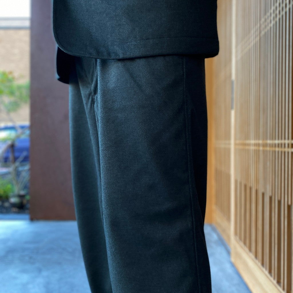 TECH EASY TROUSERS FLANNEL #D.OLIVE [BP-39026W]