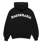 MIDDLE WEIGHT PULLOVER HOODED SWEAT SHIRT ( TYPE-2 ) #BLACK [24FW-WMC-SS06]