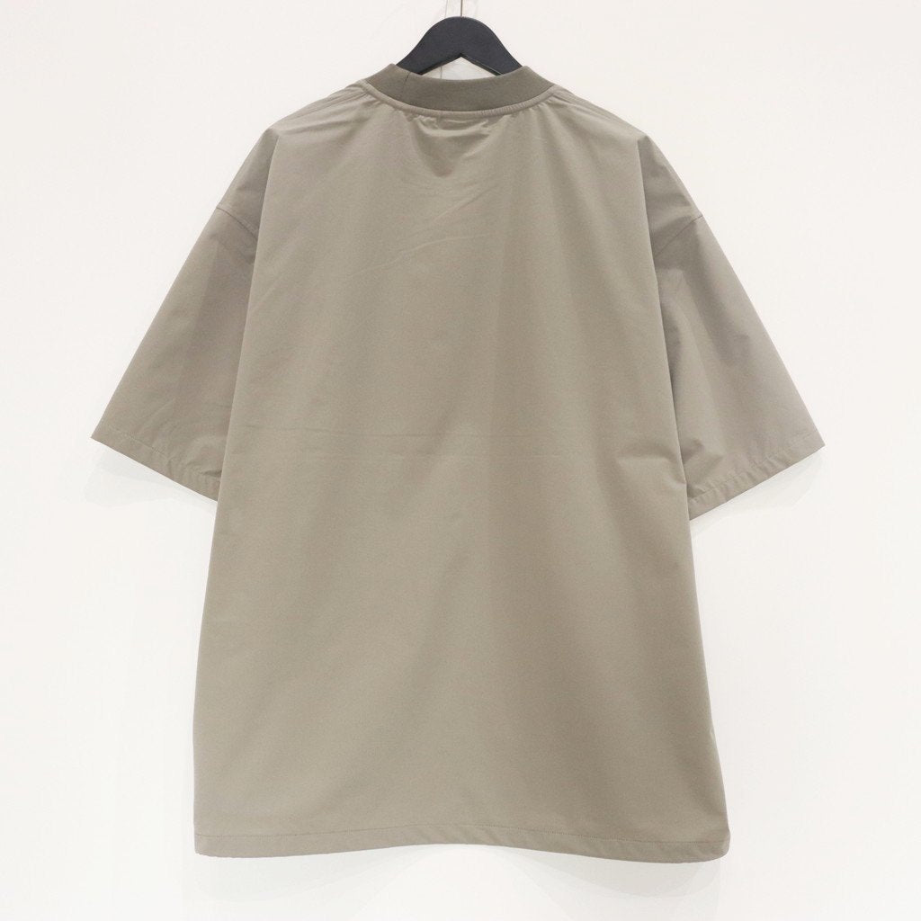 科技高領短袖T卹 #狼灰色 [BE-63025]