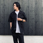 Guayabera s/s shirt #black [BV-SH2600610]