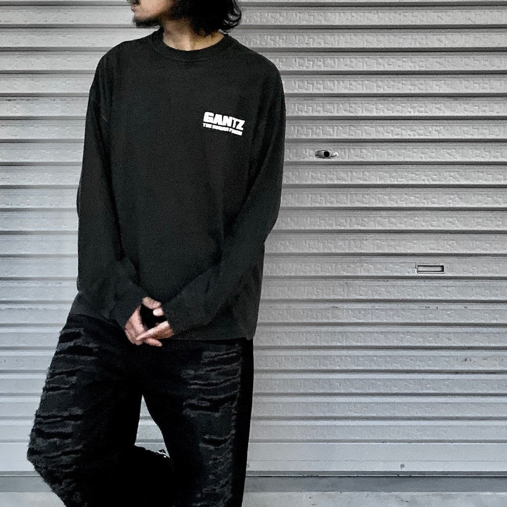 GANTZ | L/S T-Shirt #BLACK [TGZM24SM005]