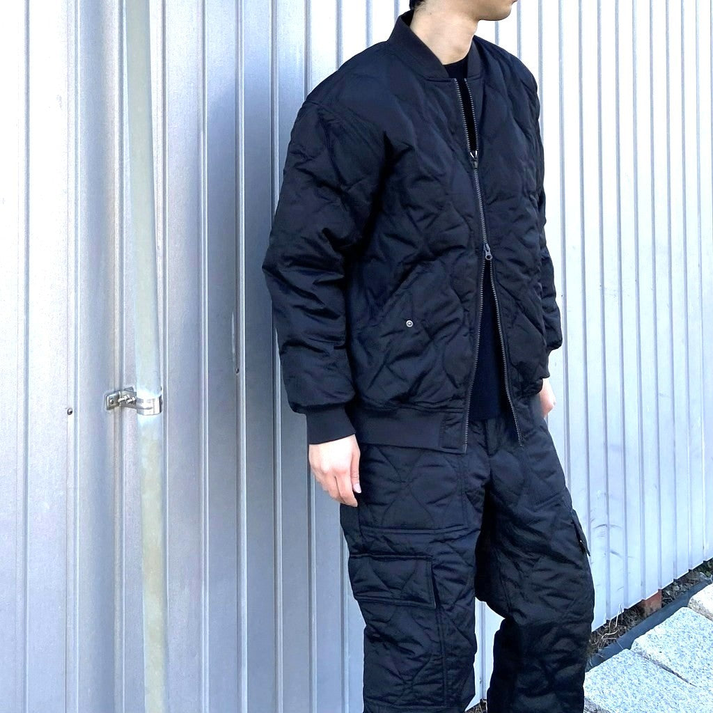MILITARY MA-1 DOWN JKT #BLACK [TAION-111M1ML-1]