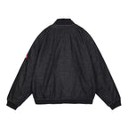 DBL FLAP ZIP JACKET #BLACK [CES27JK06]
