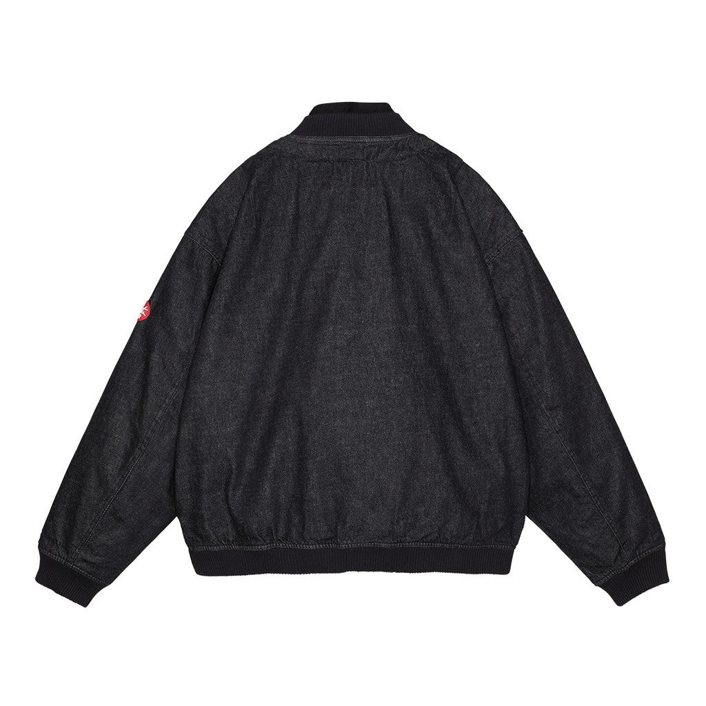 DBL FLAP ZIP JACKET #BLACK [CES27JK06]