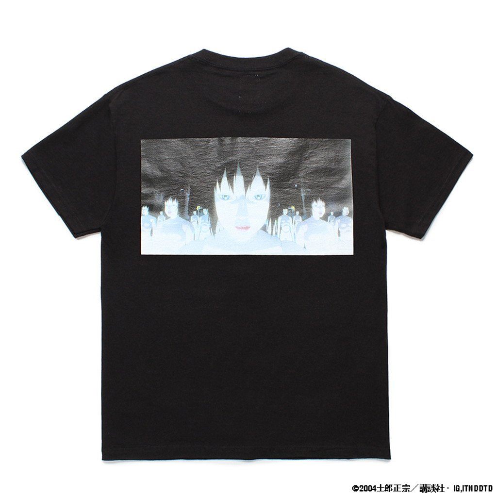 GHOST IN THE SHELL 2 INNOCENCE | CREW NECK T-SHIRT -TYPE 2- #BLACK [INNOCENCE-WM-TEE02]