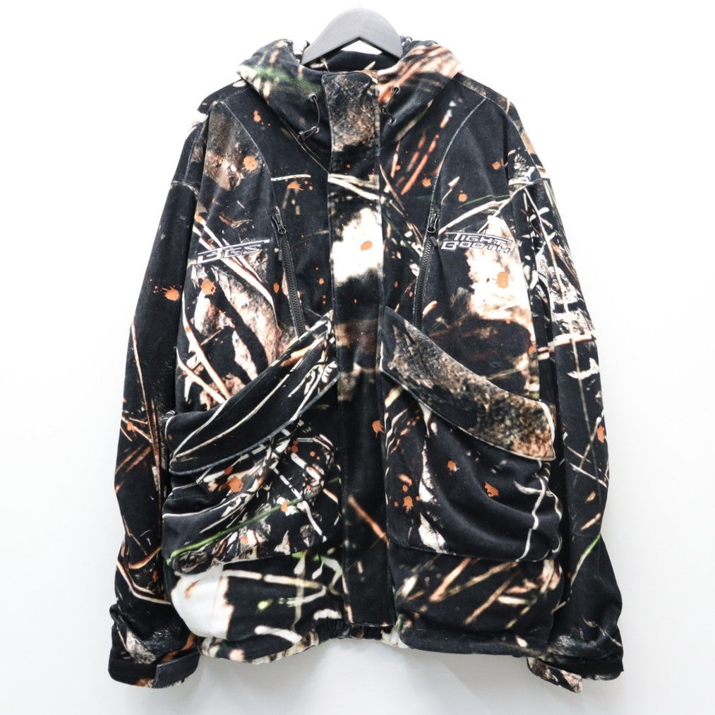 TACTICAL VELOUR CAMO JKT (TIGHTBOOTH x BES) #Camo [SS26-RC08]
