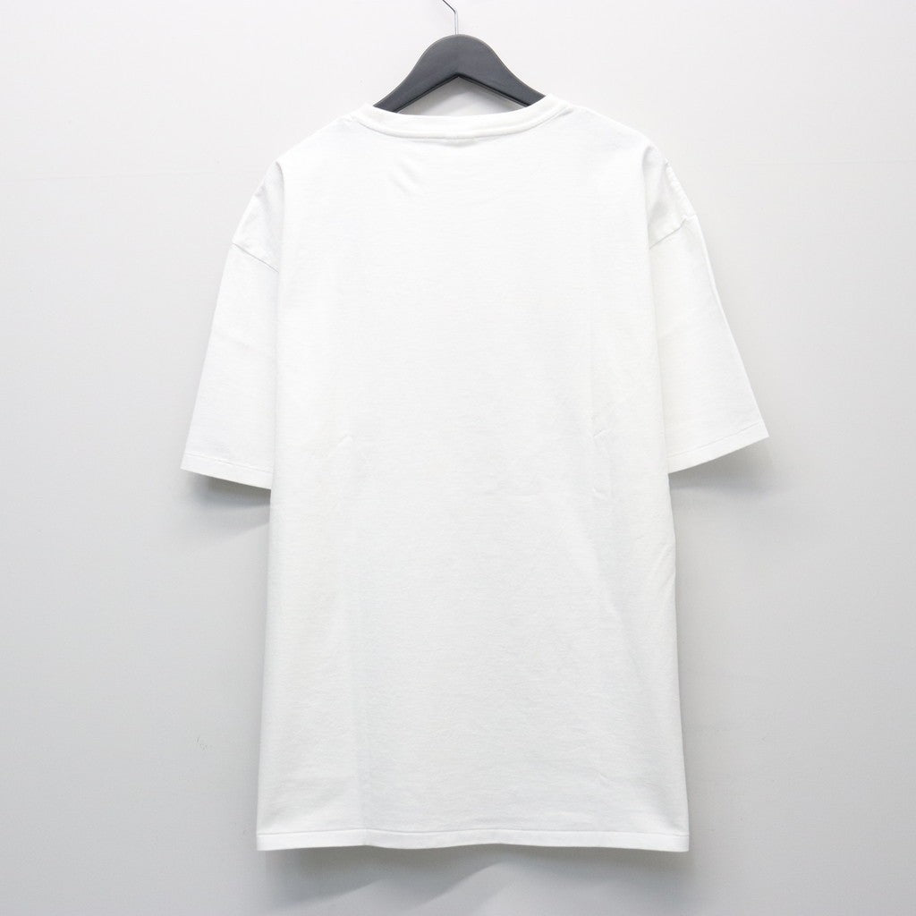 WASHED HEAVY WEIGHT CREW NECK T-SHIRT ( TYPE-5 ) #WHITE [26SS-WMT-WT06]