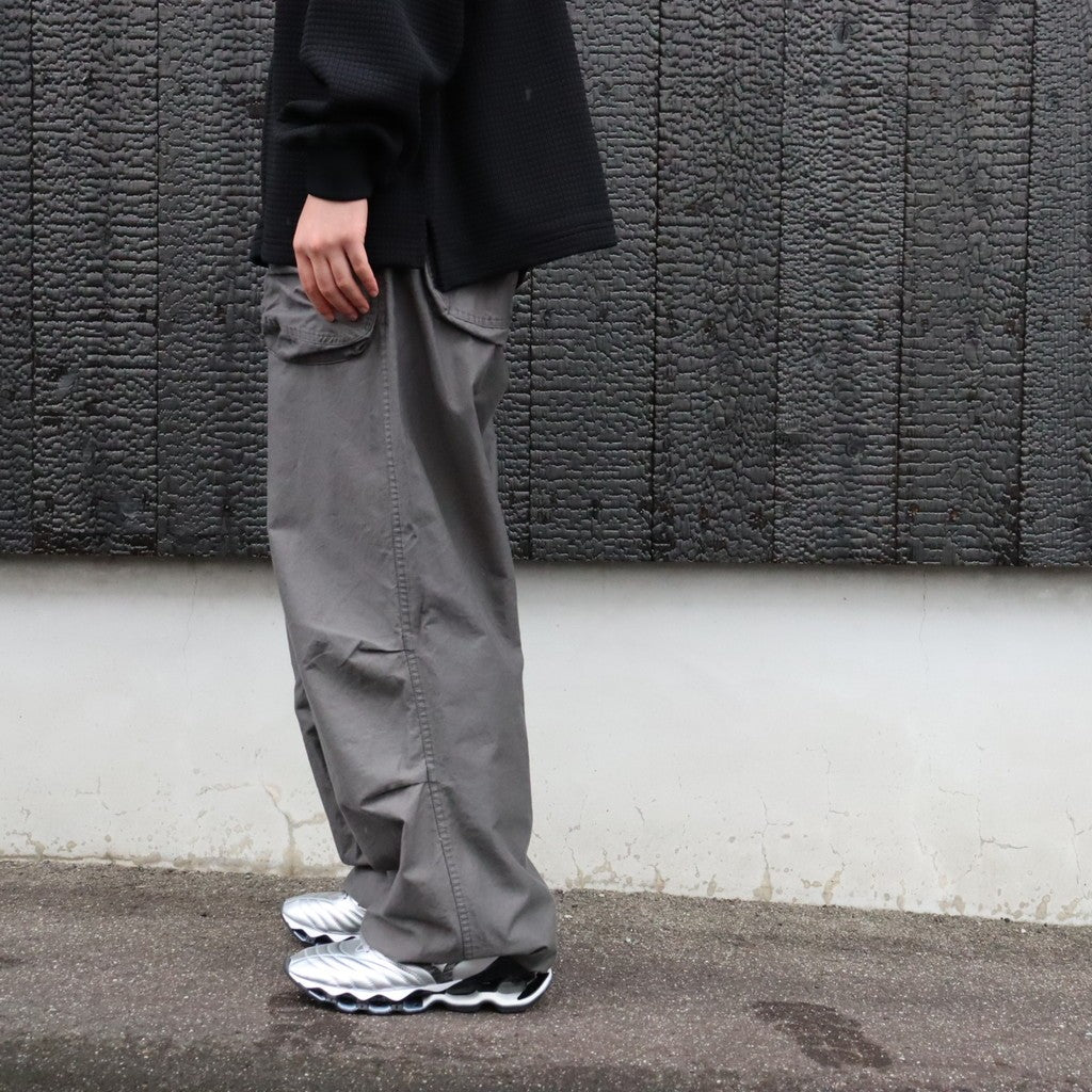 COTTON MOL SKIN FLIGHT PANTS #GREY [CES28PT10]