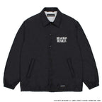 DEATH ROW RECORDS | COACH JACKET #BLACK [DEATHROW-WM-BL01]