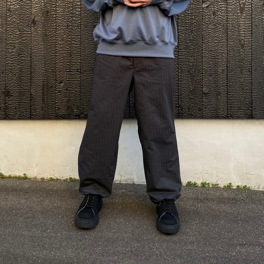 TECH EASY TROUSERS HERRINGBONE #CHARCOAL [BP-53026]