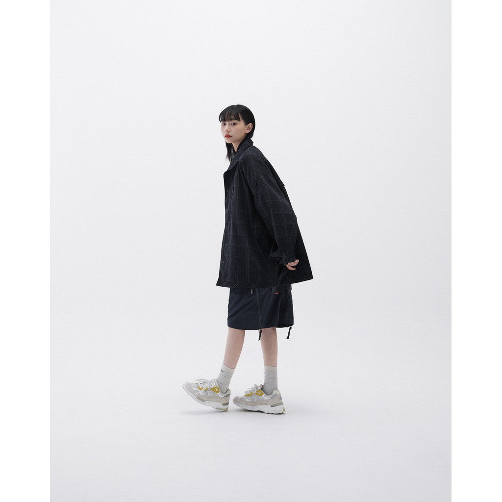 「FD-G4」超大網狀實用襯衫#MIDNIGHT NAVY [GOOPI-23AW-SEP-03]