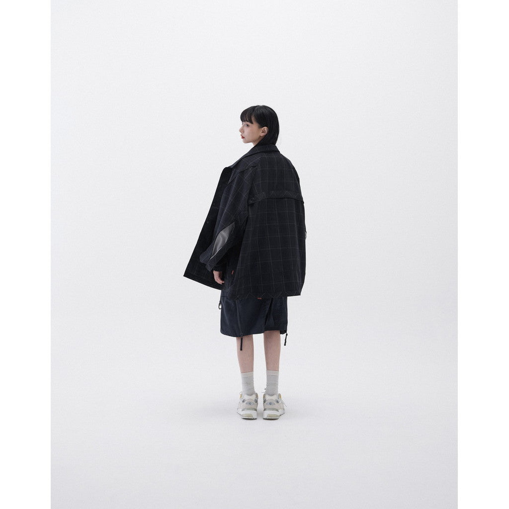 「FD-G4」超大網狀實用襯衫#MIDNIGHT NAVY [GOOPI-23AW-SEP-03]