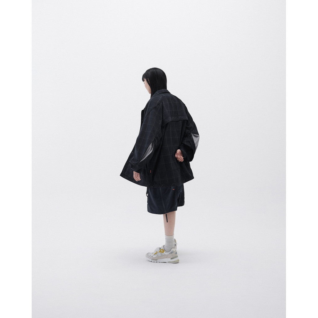 「FD-G4」超大網狀實用襯衫#MIDNIGHT NAVY [GOOPI-23AW-SEP-03]