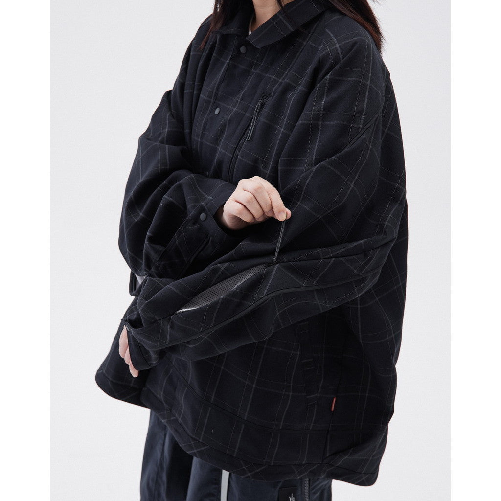 「FD-G4」超大網狀實用襯衫#MIDNIGHT NAVY [GOOPI-23AW-SEP-03]