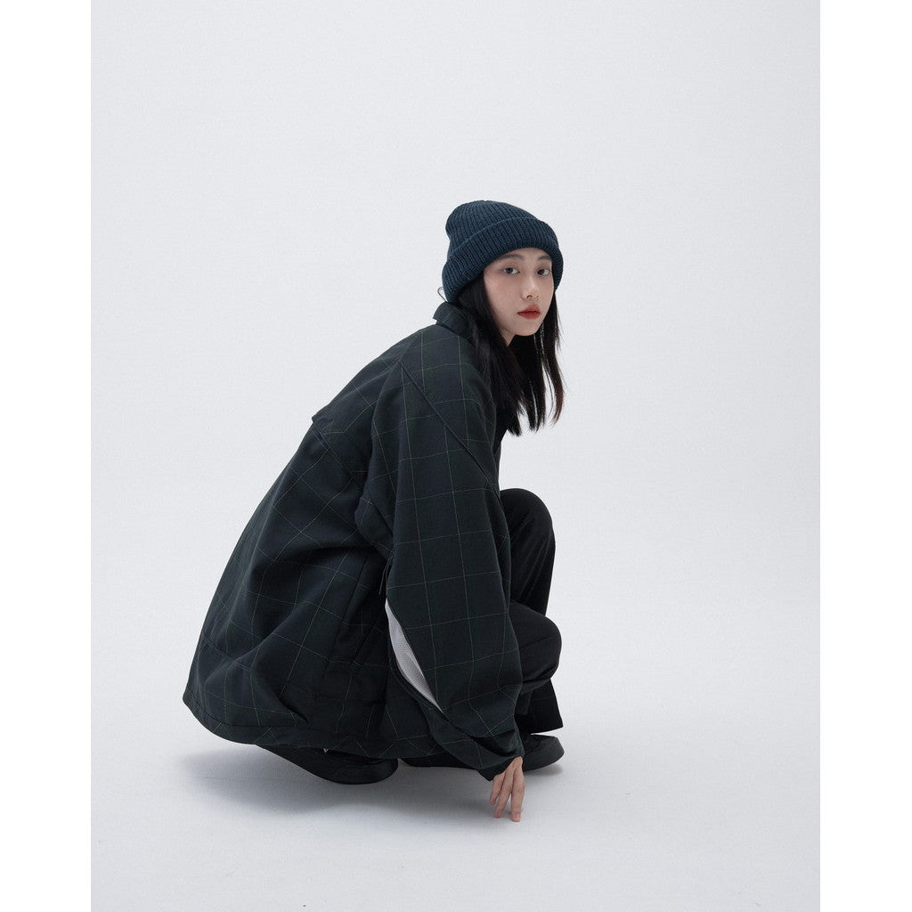 「FD-G4」超大網狀實用襯衫#D-BUSCHGRUN [GOOPI-23AW-SEP-03]