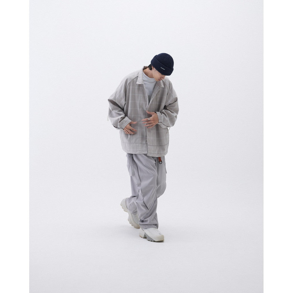 「FD-G4」 Oversized Mesh Utility Shirt #BEIGE [GOOPI-23AW-SEP-03]