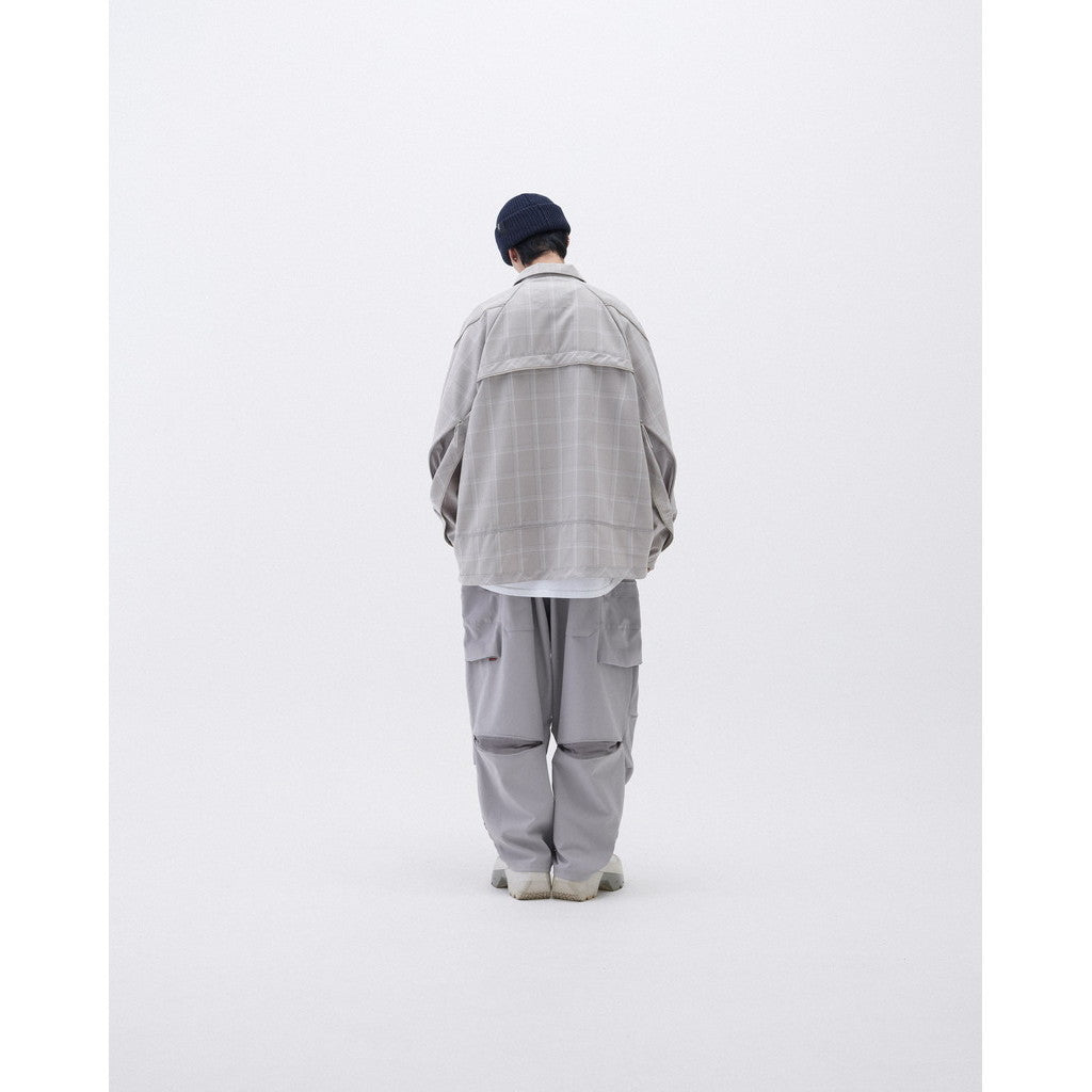 「FD-G4」 Oversized Mesh Utility Shirt #BEIGE [GOOPI-23AW-SEP-03]