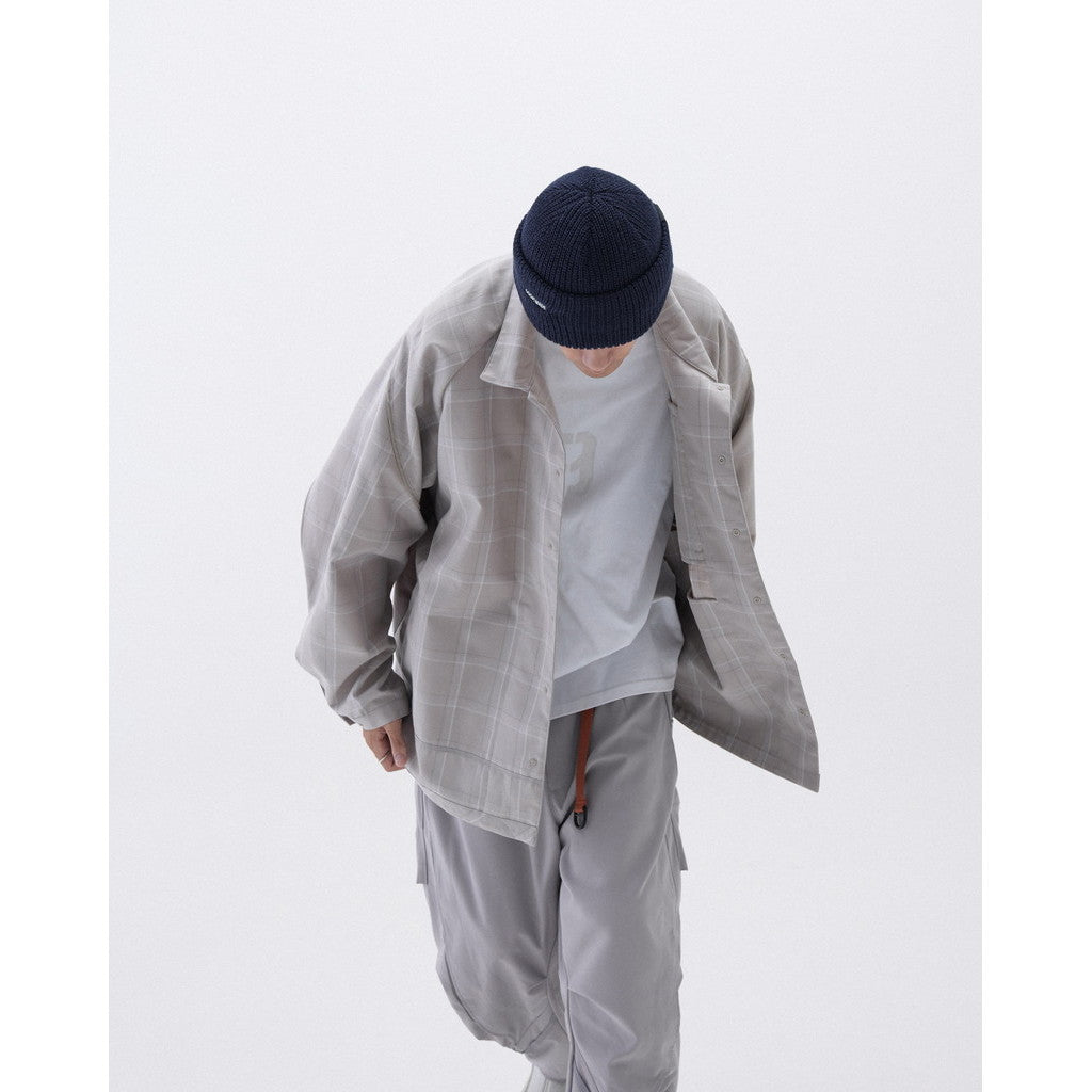 「FD-G4」 Oversized Mesh Utility Shirt #BEIGE [GOOPI-23AW-SEP-03]