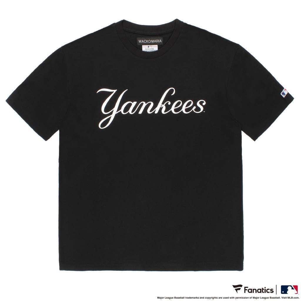 MLB | NY | CREW NECK T-SHIRT ( TYPE-1 ) #BLACK [MLB-WM-TEE01]