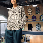 DOUBLE PLEATED TROUSERS #D-TURQUOISE [23FW-WMP-TR18]