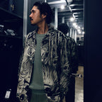 TIM LEHI | HAWAIIAN SHIRT L/S -TYPE 1- #OLIVE [23FW-WMS-HI01]