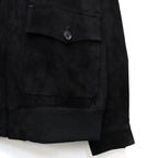MINEDENIM | STIE lo | SUEDE LEATHER JACKET #BLACK [MDSL-WM-BL01]