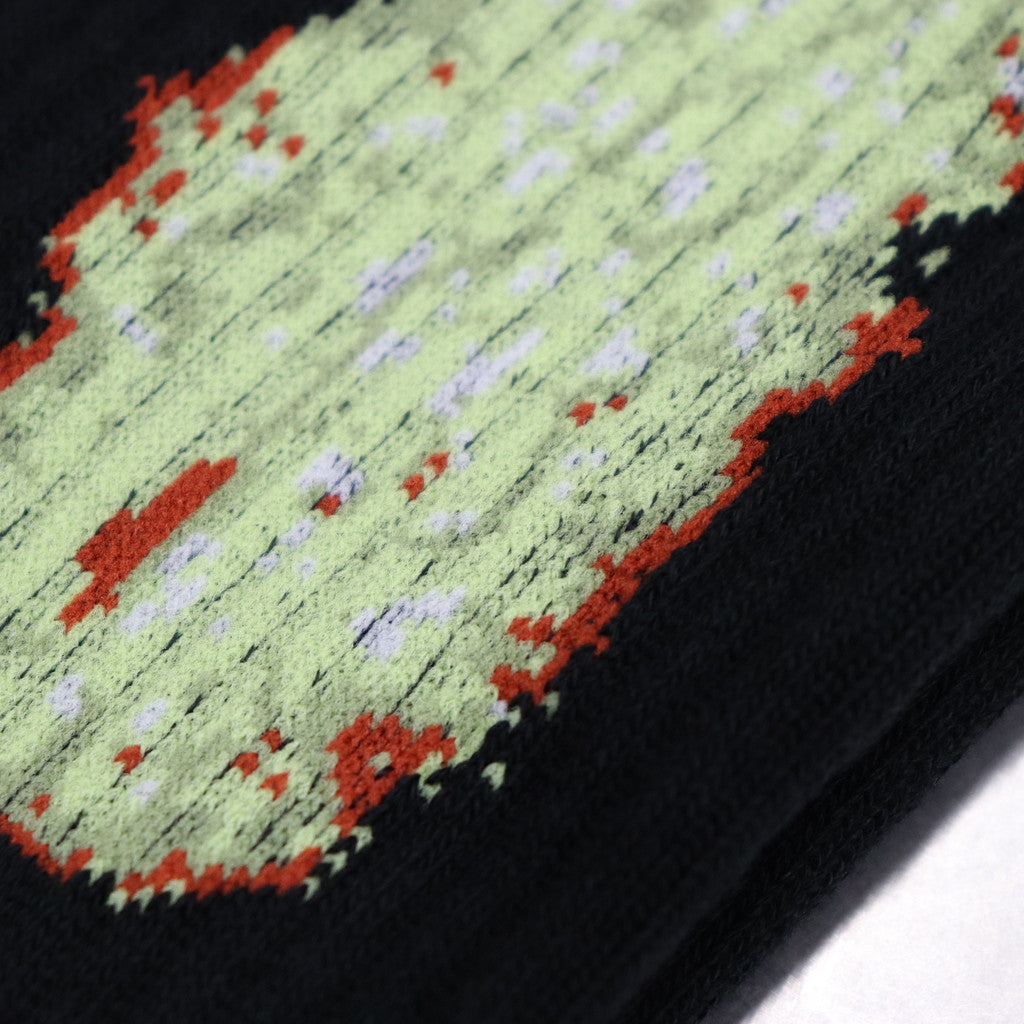 火焰襪 #黑 [23AW-FS-63/FS1275]