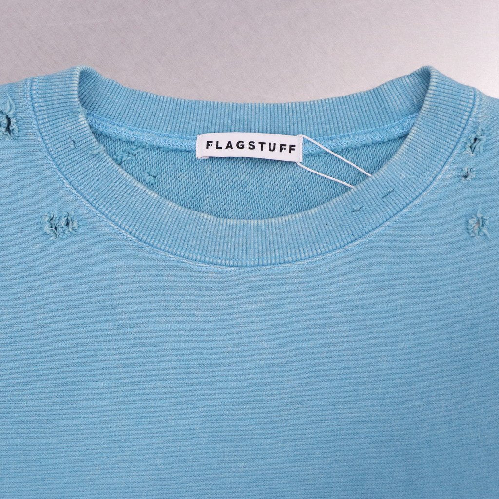 BORO 衛衣#L-藍色 [23AW-FS-41/]