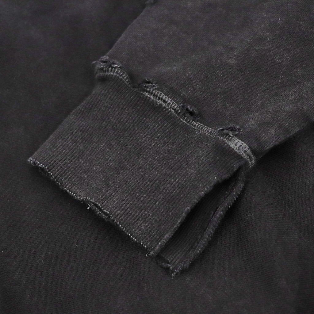 BORO 衛衣#黑色 [23AW-FS-41/]