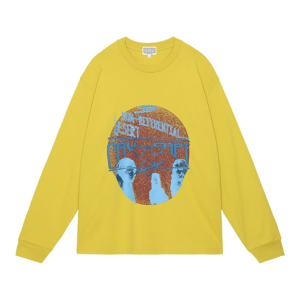 NON-REFERENTIAL LONG SLEEVE T #YELLOW [CES24LT01]