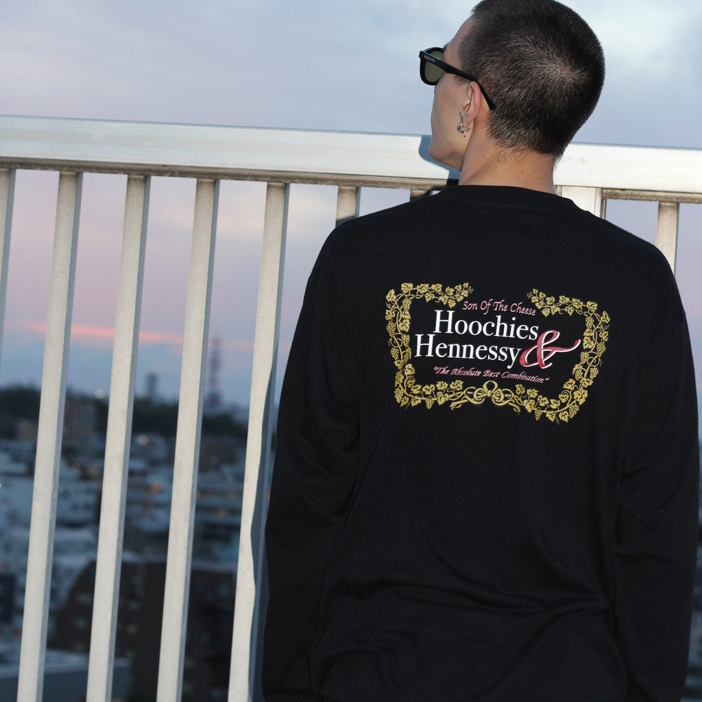 HOOCHIES&amp;HENNESSY L/S T卹#黑色 [SC2320-LT01]