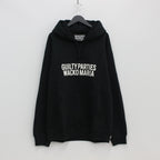 HEAVY WEIGHT PULLOVER HOODED SWEAT SHIRT #BLACK [23FWE-WMC-SS03]