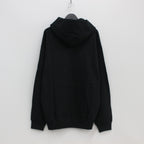 HEAVY WEIGHT PULLOVER HOODED SWEAT SHIRT #BLACK [23FWE-WMC-SS03]