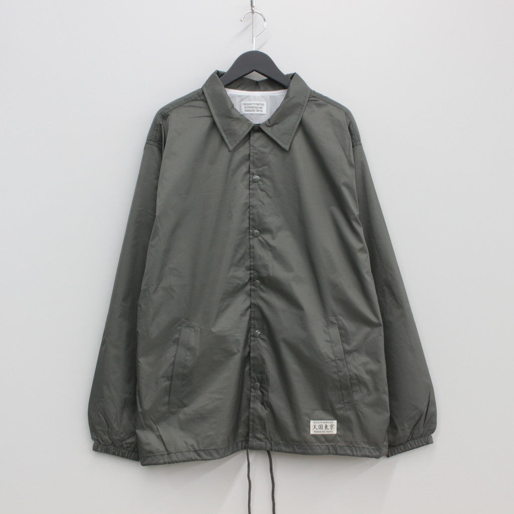 COACH JACKET #GRAY [23FWE-WMO-BL01]