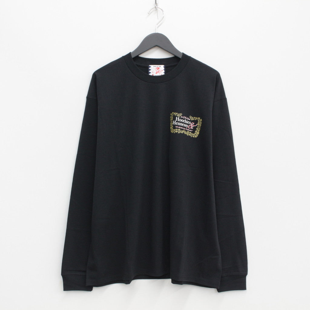 HOOCHIES&amp;HENNESSY L/S T卹#黑色 [SC2320-LT01]